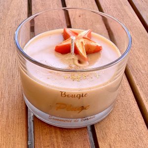 Bougie verrine MONOÏ CLEMENTINE