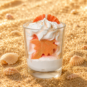 Bougie mini patissière CREME SOLAIRE